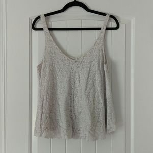 Medium Floral Lace American Eagle Tank